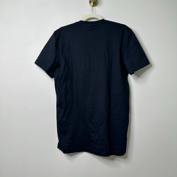 Adidas Black Short Sleeve Shirt Purple World Basketball Size Medium - Picture 4 of 4